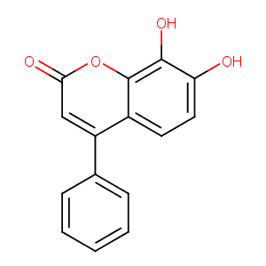 4-Phenyl-7,8-dihydroxycoumarin图片