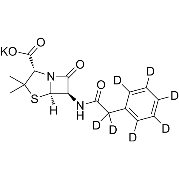 Penicillin G-d7 potassium salt图片
