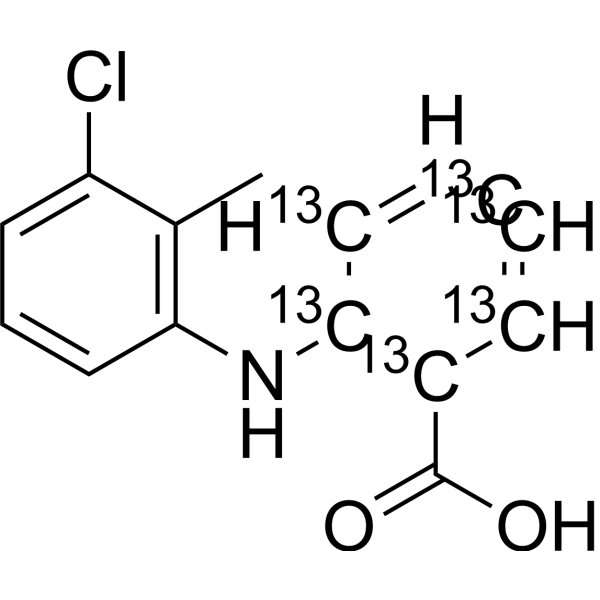 Tolfenamic acid-13C6图片