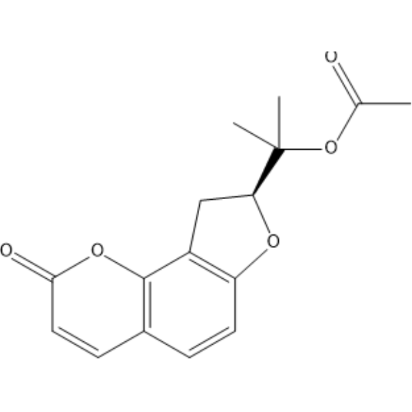 (+)-Columbianetin acetate图片