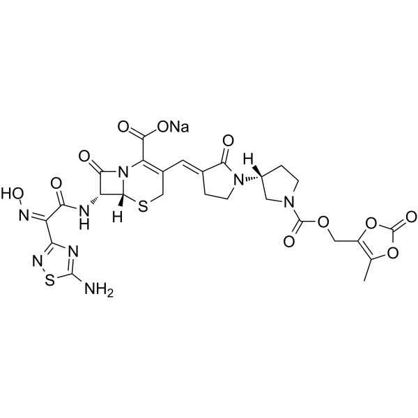 Ceftobiprole medocaril sodium图片