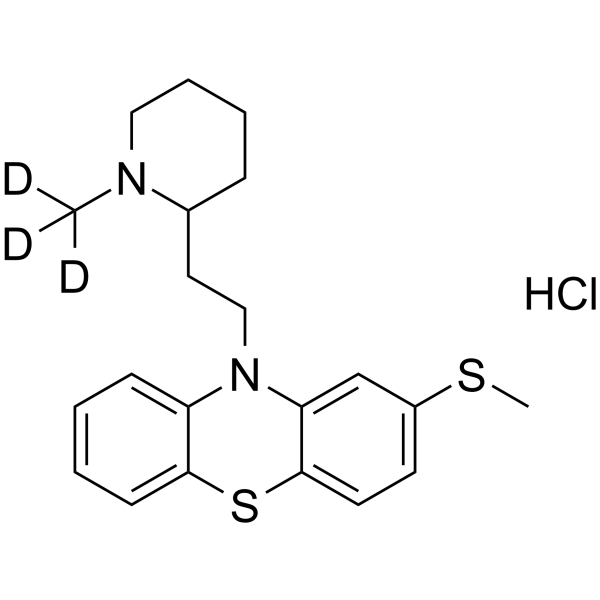 Thioridazine-d3 hydrochloride图片
