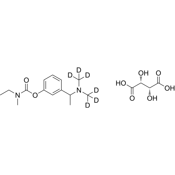(Rac)-Rivastigmine-d6 tartrate图片
