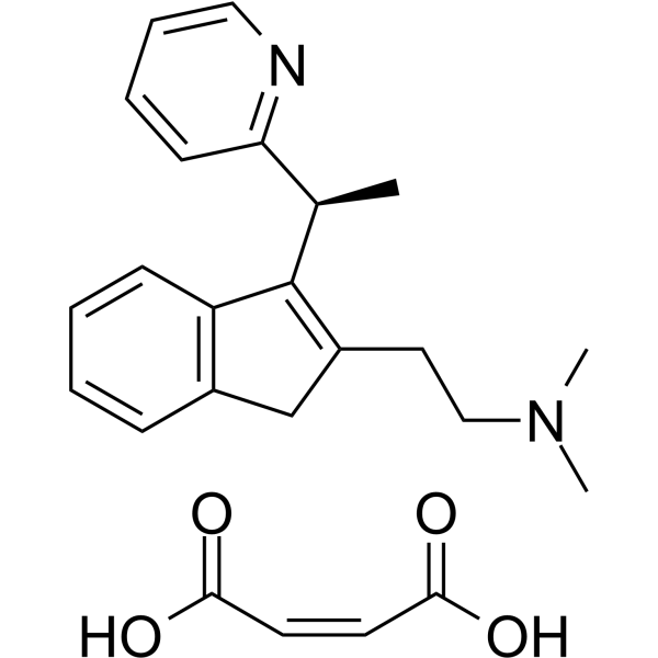 (S)-(+)-Dimethindene maleate图片