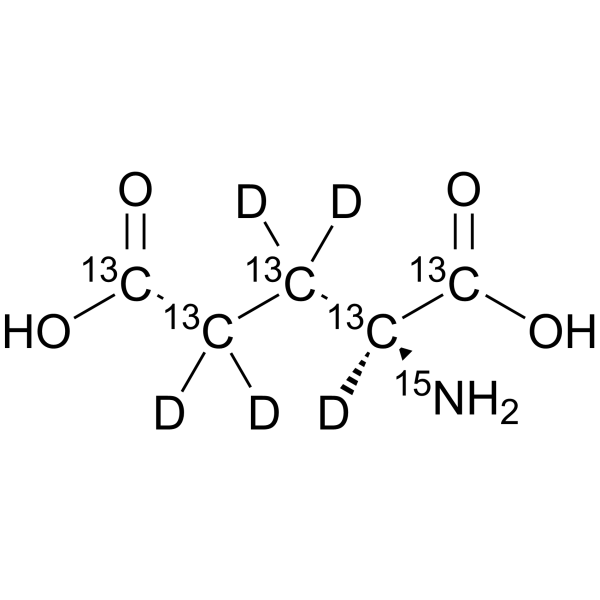 L-Glutamic acid-13C5,15N,d5图片