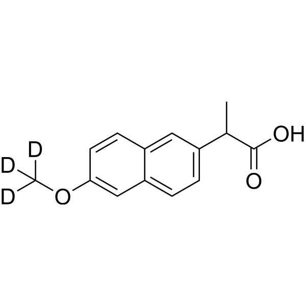 (±)-Naproxen-d3图片