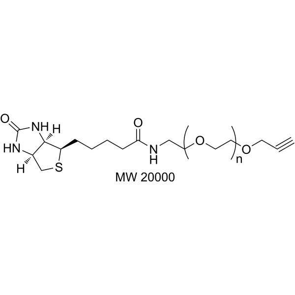 Biotin-PEG-Alk(MW 20000)图片