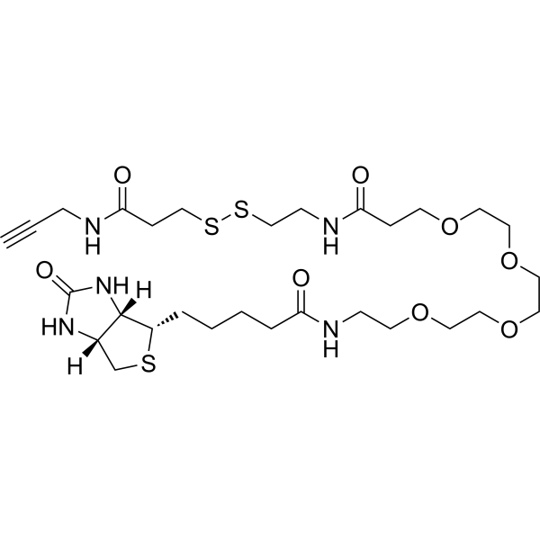 Biotin-PEG(4)-SS-Alkyne图片