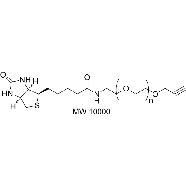 Biotin-PEG-Alk(MW 10000)图片