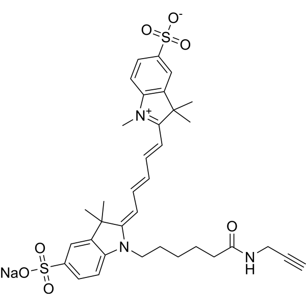 DiSulfo-Cy5 alkyne图片