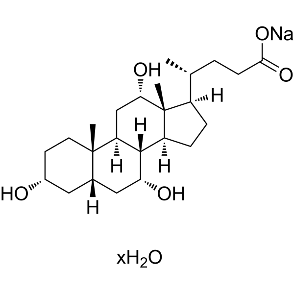 Cholic acid sodium hydrate图片