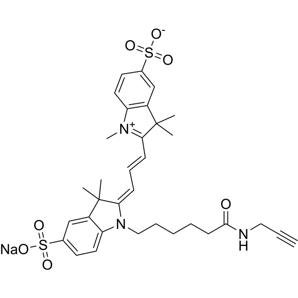 diSulfo-Cy3 alkyne图片