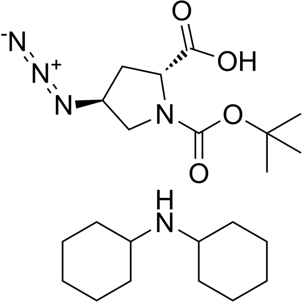 (2R,4S)-Boc-D-Pro(4-N3)-OH(DCHA)图片