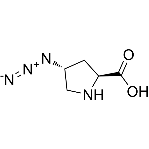 (2S,4R)-H-L-Pro(4-N3)-OH图片