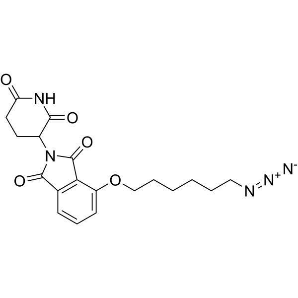 Thalidomide-O-C6-azide图片