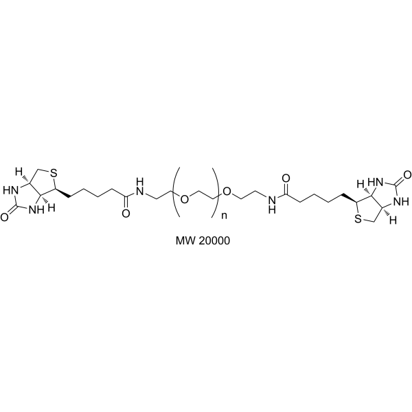 Biotin-PEG-Biotin(MW 20000)图片
