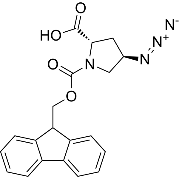 (2S,4R)-Fmoc-L-Pro(4-N3)-OH图片