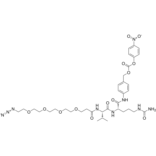 Azido-PEG(4)-Val-Cit-PAB-PNP图片