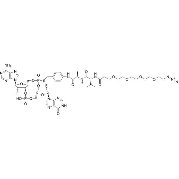 CL845-PAB-Ala-Val-PEG4-Azide图片