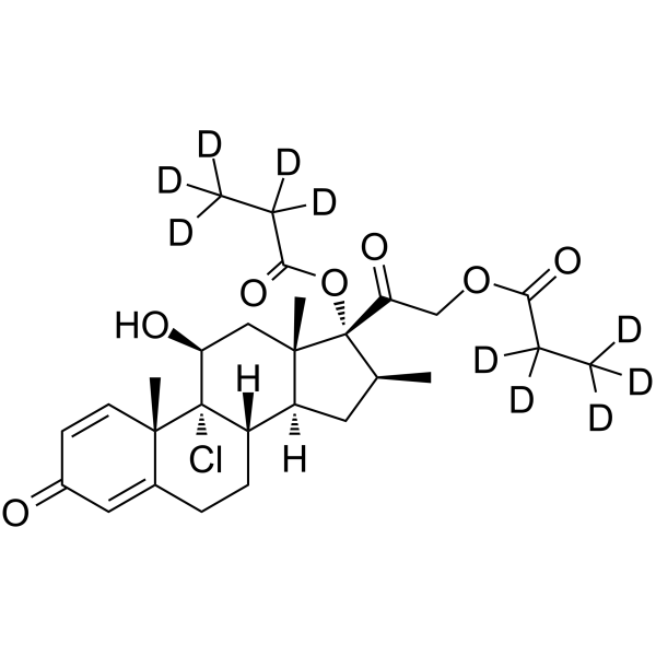 Beclometasone dipropionate-d10图片