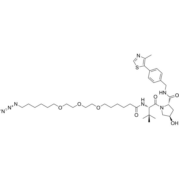 (S,R,S)-AHPC-C6-PEG3-butyl-N3图片
