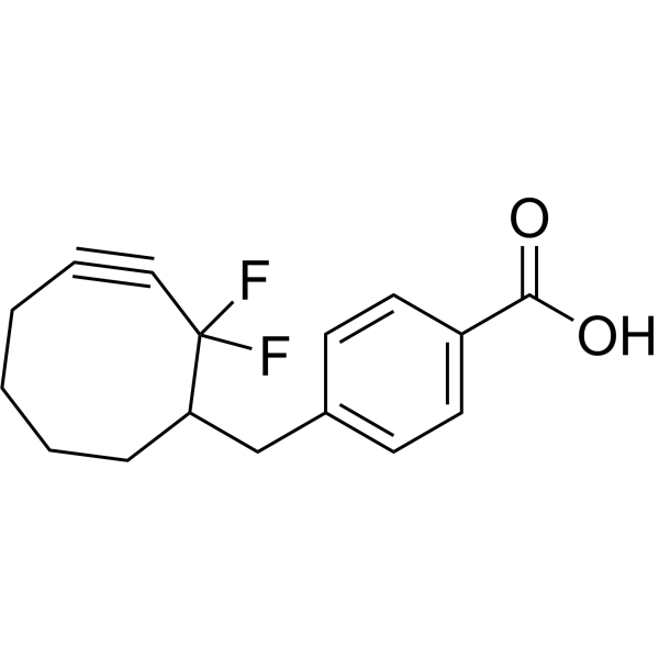 Difluorocyclooctyne-CH2-benzoic acid图片