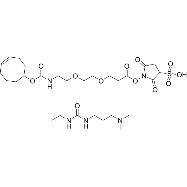 TCO-PEG2-Sulfo-NHS ester-EDC Urea图片