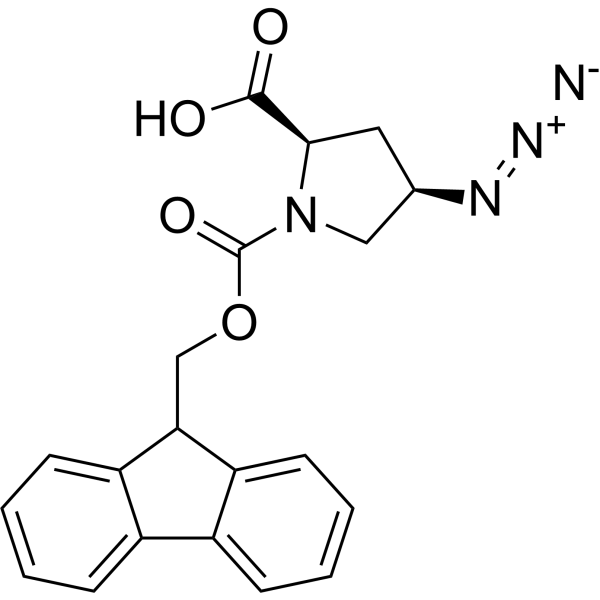 (2R,4R)-Fmoc-D-Pro(4-N3)-OH图片