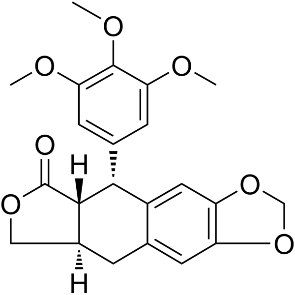 Deoxypodophyllotoxin图片