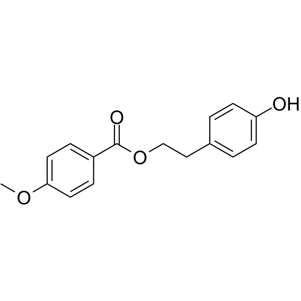 p-Hydroxyphenethyl anisate图片