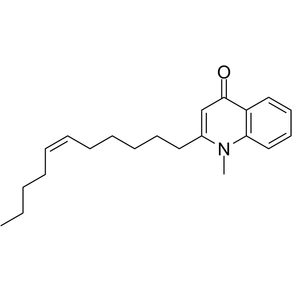 1-Methyl-2-[(Z)-6-undecenyl]-4(1H)-quinolone图片
