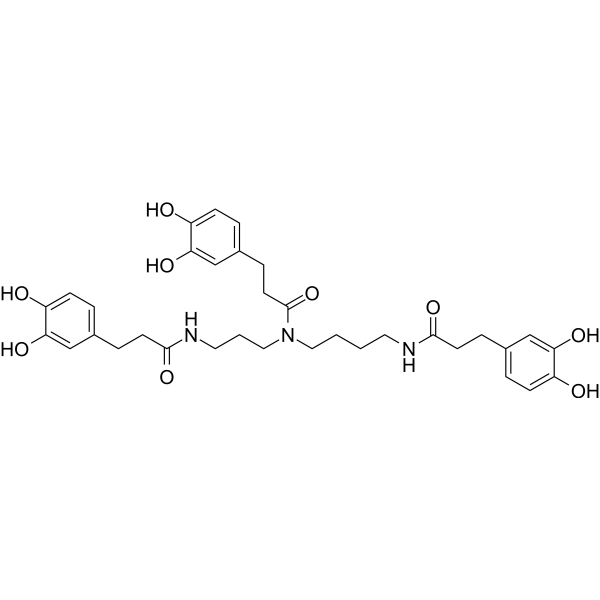 Tris(dihydrocaffeoyl)spermidine图片