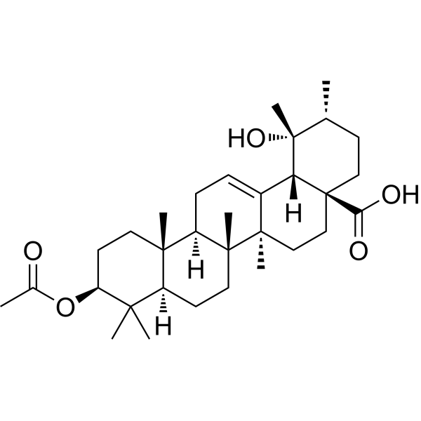 Pomolic acid 3-acetate图片