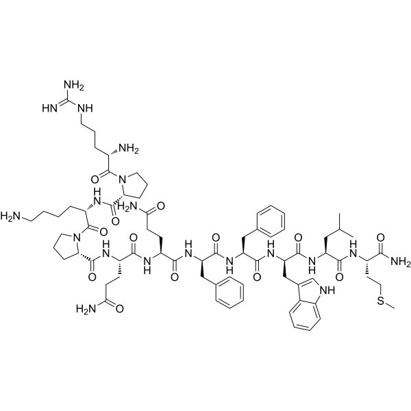 [D-Pro2,D-Phe7,D-Trp9] Substance PͼƬ