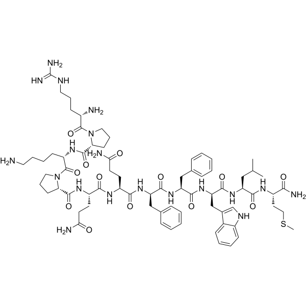 [D-Pro2,D-Phe7,D-Trp9] Substance P图片