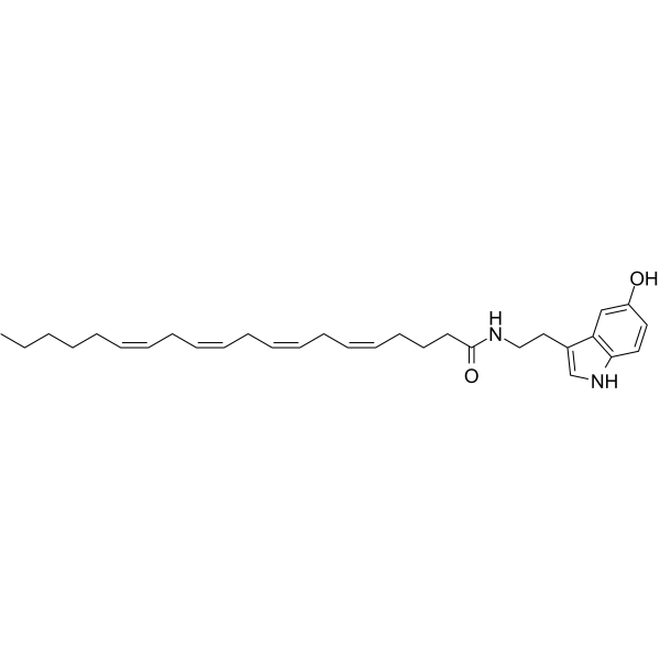 N-Arachidonoylserotonin图片