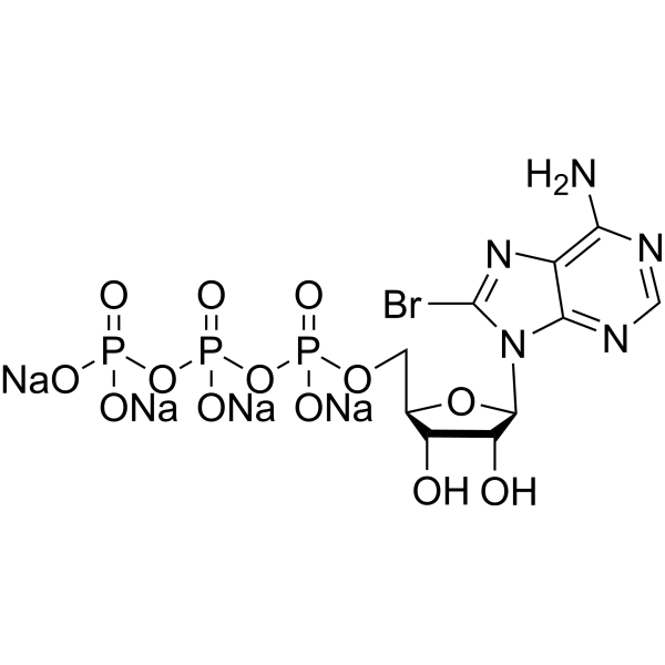 8-Bromoadenosine 5'-triphosphate tetrasodium图片