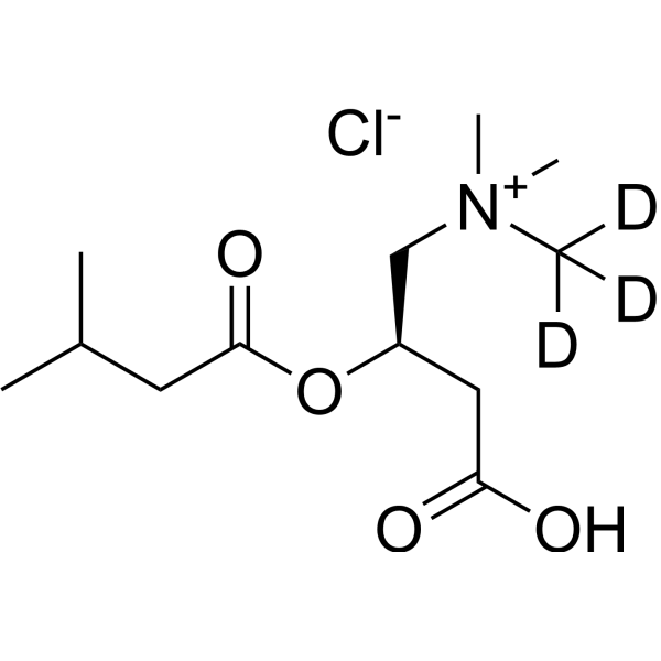 Isovalerylcarnitine-d3 chloride图片