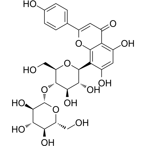 Vitexin-4''-O-glucoside图片