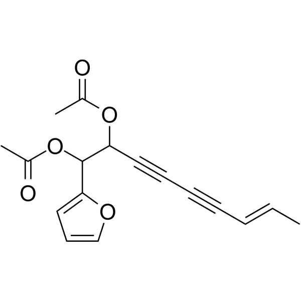 (1,5E,11E)-tridecatriene-7,9-diyne-3,4-diacetate图片