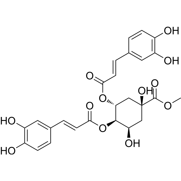 3,4-Di-O-caffeoyl quinic acid methyl ester图片