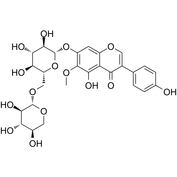 Tectorigenin 7-O-Xylosyl Glucoside图片