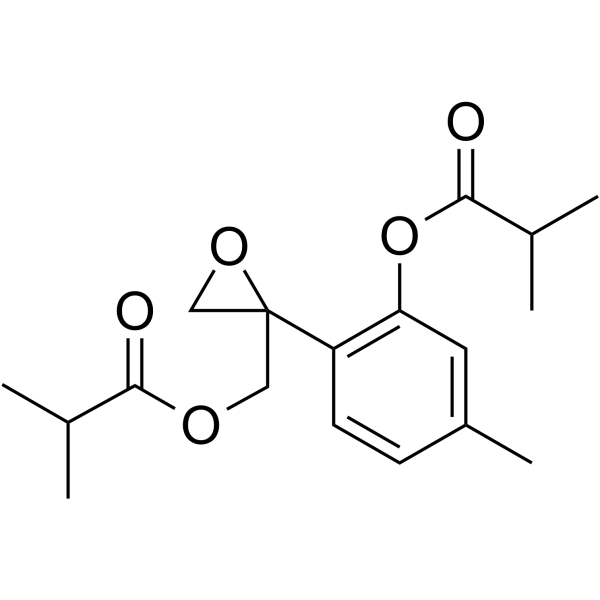 10-Isobutyryloxy-8,9-epoxythymol isobutyrate图片