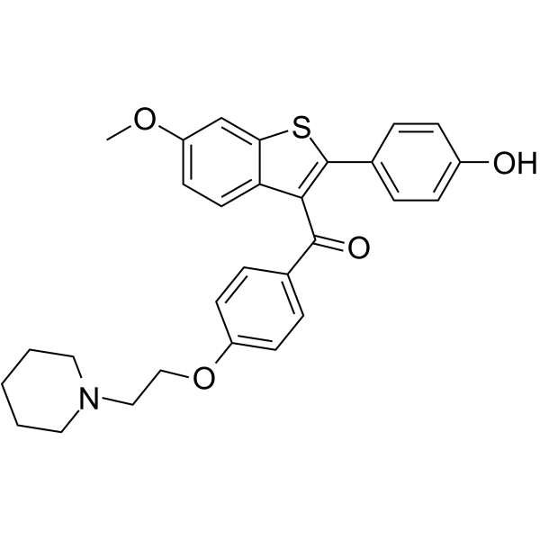 Raloxifene 6-Monomethyl Ether图片