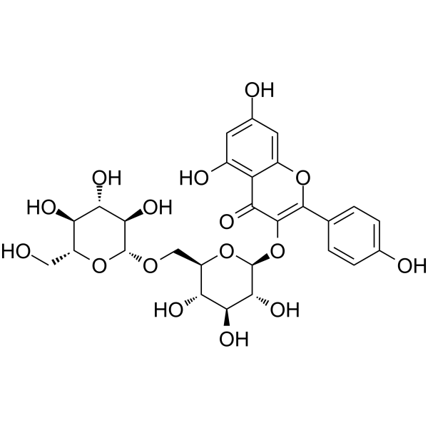 Kaempferol 3-O-gentiobioside图片