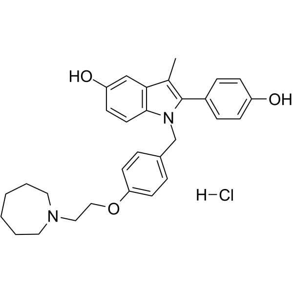 Bazedoxifene hydrochloride图片