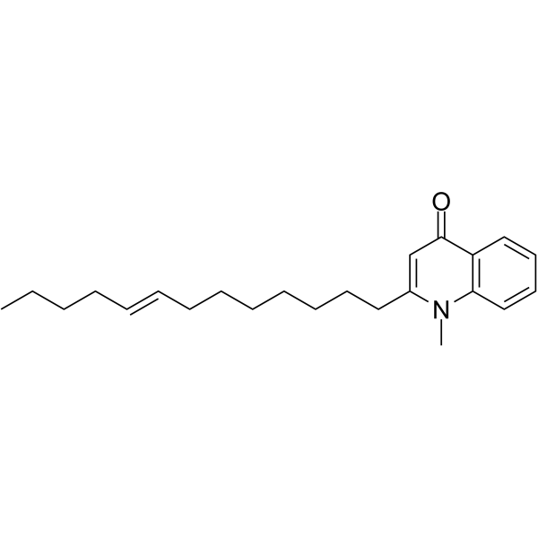 1-Methyl-2-(8E)-8-tridecenyl-4(1H)-quinolinone图片