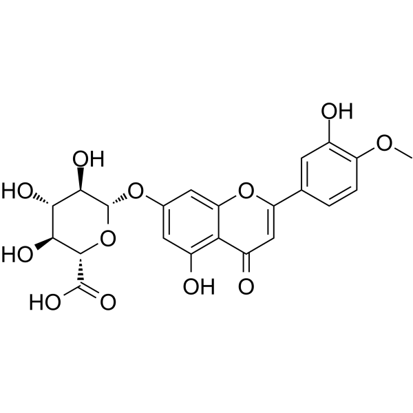 DiosMetin 7-O-β-D-Glucuronide图片