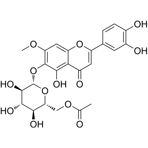 Pedaliin 6''-acetate图片