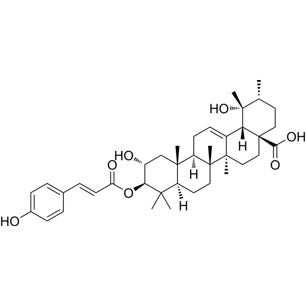 3-O-trans-p-Coumaroyltormentic acid图片